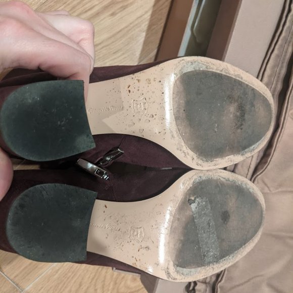 GIANVITO ROSSI Rolling 85 Suede Ankle Boots - Picture 5 of 6